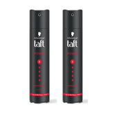 tapohsr - TAFT Schwarzkopf Power Hair Spray With Caffeine Formula For Strengthening Hair Hold 5,72Hr Hold 250ml (Pack of 2) - Looknstyle