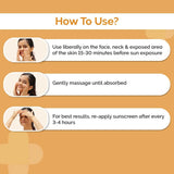 The Derma Co Derma Co 1% Hyaluronic Tinted Sunscreen SPF 60 PA++ Gel (50g)