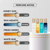 belunse - Bella Vita Luxury Unisex Eau De Parfum Gift (4pcs) - Looknstyle