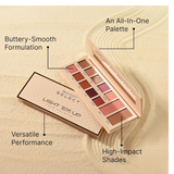 Swiss Beauty Select Light Em Up Multipurpose Face and Eye Palette | 10 Eyeshadow shades + 1 Blusher shade + 1 Contour Pan| Shade- Twilight, 20g |