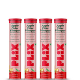 THE PLANT FIX Apple Cider Vinegar Effervescent Tablet with mother | Supports Metabolism & Appetite Control I With 500mg ACV, Vit B6 & B12 I No Maltodextrin, No Added Sugar I Pack of 4 (60 tablets)
