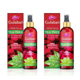 dbglbtnrmst - Dabur Gulabari Rose Oil & Tea Tree Face Toner Mist & Rosewater with Salicylic Acid - 100ml - Looknstyle