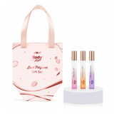 Plum Bodylovin' Luxe Perfume Gift Set|3 X 15Ml Long Lasting Luxurious Perfumes|Fresh Floral, Delicious Caramel & Sensual Floral Fragrances|Perfect Gifting Option For Women|Chic Purse-Style Packaging