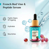 PILGRIM French Red Vine & Hyaluronic acid serum with peptides For women & men | All skin types | 30 ml