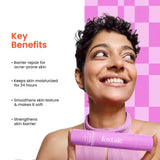 - Foxtale Ceramide Supercream Hydrating Rich Moisturizer Strengthens Skin Barrier (50ml) (paxk of 2) - Looknstyle