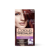 Schwarzkopf Colour Specialist Permanent Hair Colour - 6.88 Rich Ruby (165ml)