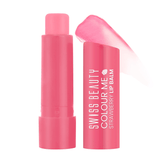 sblipbalm - Swiss Beauty Colour Me Tinted Lip Balm with 12 Hours of Hydration | For Dry & Chapped Lips | With SPF 15 , Shea Butter and Vitamin E | Long Lasting Glossy Finish Lip Balm | Shade - Strawberry Slush, 4.5g - Looknstyle