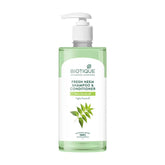 botqfnshcnd - Biotique Fresh Neem Anti - Dandruff Shampoo & Conditioner (500ml) - Looknstyle