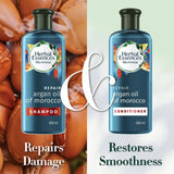 Herbal Essences Moroccan Argan oil Shampoo for Frizz Free, Soft Hair. With Argan Oil for Hair. Paraben Free , 400 ml