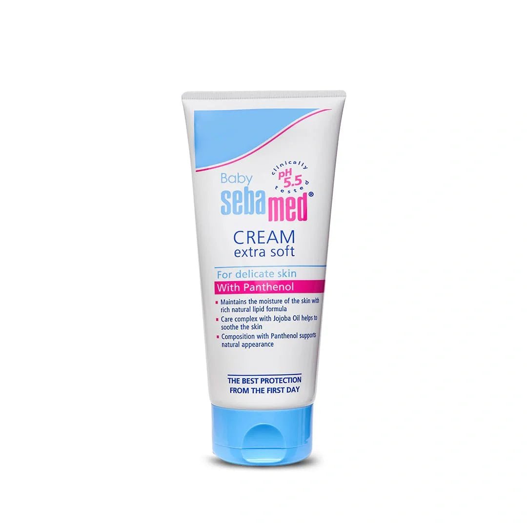 sebacream - Sebamed Baby Cream Extra Soft|pH 5.5|Ideal for Dry Skin|200 ml - Looknstyle