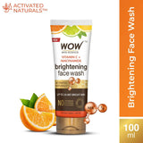 WOW Skin Science Brightening Vitamin C Face Wash-100ml & Anti Aging Night Face Serum - OIL FREE-50ml