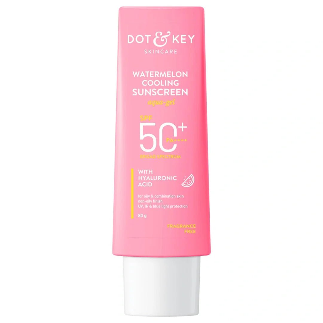 dkwtrmlnsu - Dot & Key Watermelon Cooling Sunscreen SPF 50+ PA++++ | All Skin Types | (80g) - Looknstyle