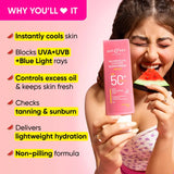 Dot & Key Watermelon Cooling Sunscreen SPF 50+ PA++++ | All Skin Types | (80g)