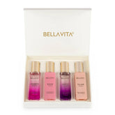 belagiftsetwm - Bella Vita Luxury Woman Eau De Parfum Gift Set 4x20 ml for Women with Date, Senorita, Glam, Rose Perfume|Floral, Fruity Long Lasting EDP Fragrance Scent - Looknstyle