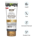 WOW Skin Science Wow Activated Charcoal Infused With Activated Charcoal Face Wash - 100ml (Pack of 2)