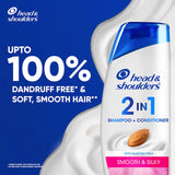 Head & Shoulders Smooth and Silky 2-In-1 Anti-Dandruff Shampoo + Conditioner(340ml)