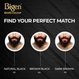 Bigen Men's Beard Color, 40g - Brownish Black B102 (Pack of 1)
