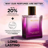 blvtdatepr - Bella Vita Luxury Date Woman Eau De Parfum Perfume with Pink Pepper, Jasmine & Vanilla (100ml) - Looknstyle