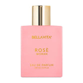 blvtrseprm - Bella Vita Luxury Rose Woman Eau De Parfum Perfume for Women with Black Currant, Vanilla, Jasmine (100ml) - Looknstyle
