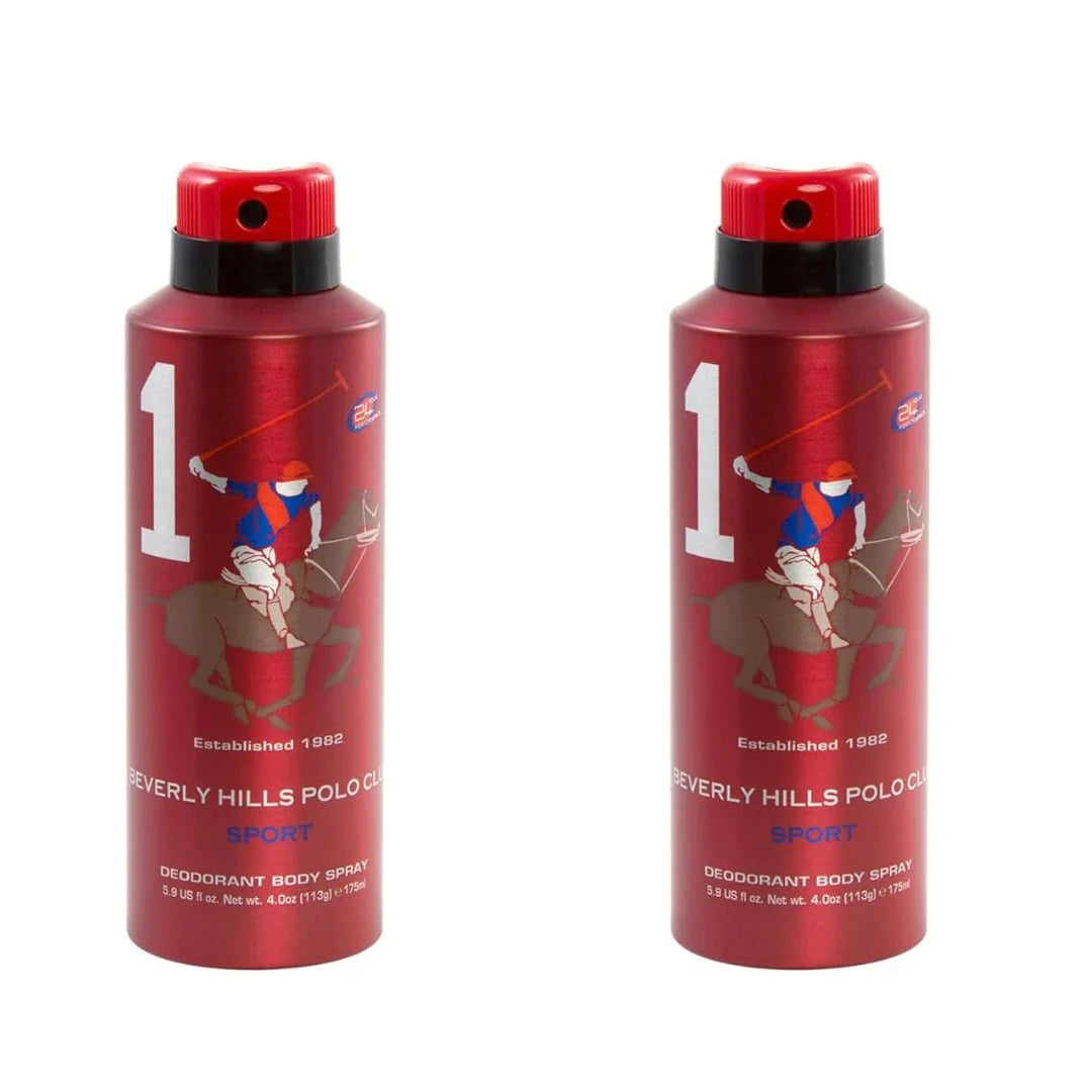 Beverly Hills Polo Club No. 1 deodorant for men pack of 2 - Deals999