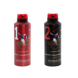plo29 - Beverly Hills Polo Club No. 1 (Mens) and No. 2 (mens) body spray combo - Looknstyle