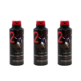 Beverly Hills Polo Club No. 2 deodorant for men pack of 3 - Deals999