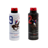 Beverly Hills Polo Club No.9 (Mens) and No.2 (Mens) body spray 175 ml combo - Deals999