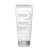 biode1 - Bioderma Pigmentbio Foaming Cream Brightening Exfoliating Cleanser (Face & Body Wash) For Brightened Skin, 200 ml - Looknstyle