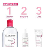 biode8 - Bioderma Sensibio H2O Daily Soothing Cleanser, Make up Pollution & Impurities Remover Face Eyes Sensitive skin, 250ml - Looknstyle