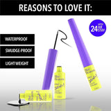 buelnr - Blue Heaven One stroke Liquid Black Glossy Eyeliner, 3.5ml - Looknstyle