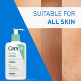 CeraVe Foaming Cleanser For Normal To Oily Skin (236ml) - Dermatologist-Developed Facewash | Non-Comedogenic And Fragrance-Free Cleansers For Acne-Prone Skin