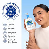 Cetaphil Gentle Skin Cleanser with Niacinamide, Vitamin B5 for Dry, Normal Sensitive Skin - 500ml - Deals999