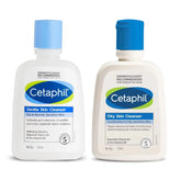 Cetaphil Gentle Skin Hydrating Face Wash Cleanser - 125ml & Oily Skin Cleanser - 125ml - Deals999