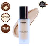 charm04 - Charmacy Milano Matte Foundation - 02 - 24Hr, SPF25, Waterproof, Full Coverage, Lightweight, HD Finis - Looknstyle