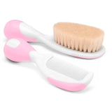 chcpnkcmb - Chicco Brush and Comb - Pink, 2 Piece - Looknstyle