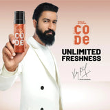 wdcdcpr - WILD STONE CODE Copper Long Lasting No Gas Body Perfume Spray for Men, 120Ml - Looknstyle