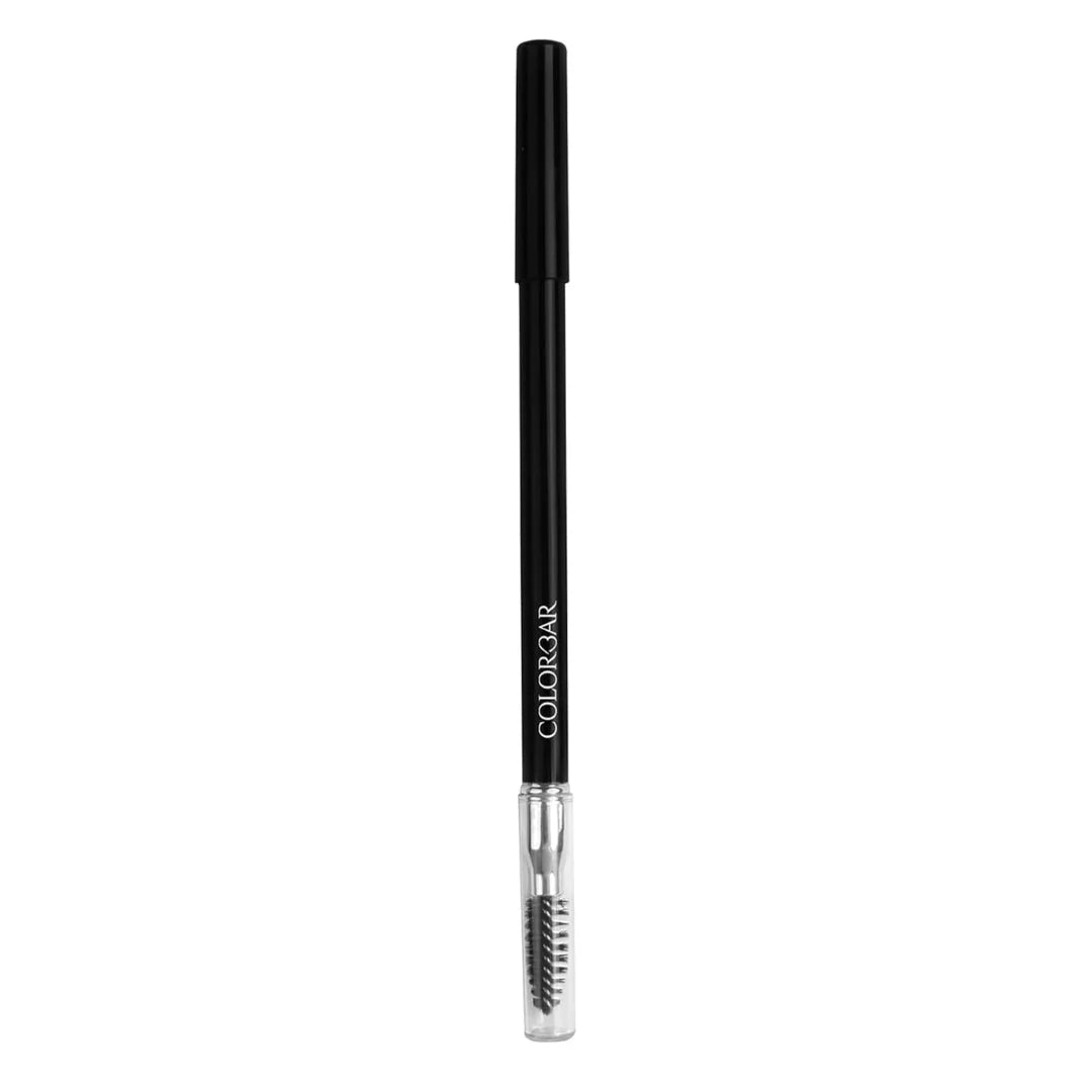 Colorbar Stunning Brow Pencil Chestnut, Dark Brown, 1.08g | Lightweight | Smudgeproof | Oil free formula - Deals999