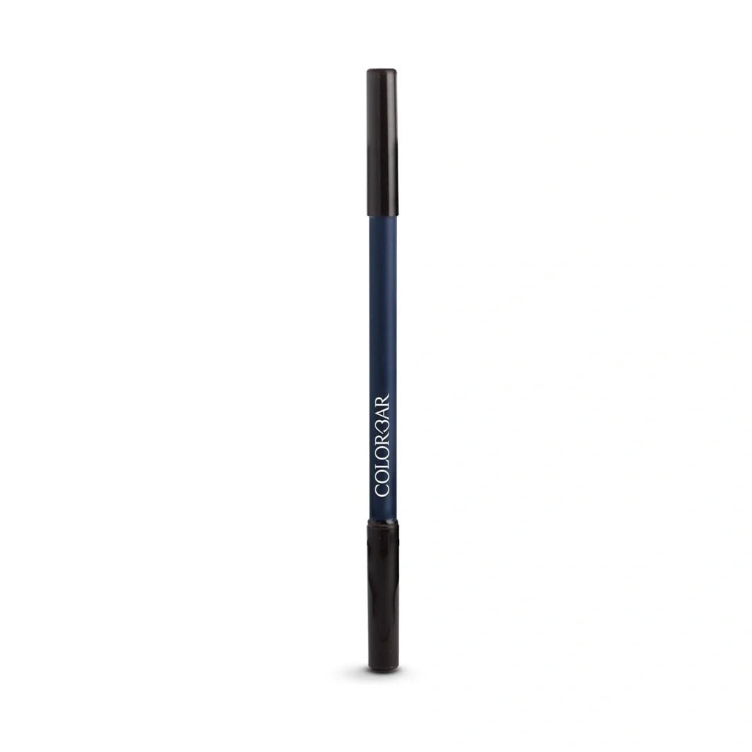 clrbr009 - Colorbar Just Smoky Kajal, Just Denim 009, 1.2g | Waterproof and non - transfer | Lasts upto 12 hours | Paraben Free - Looknstyle