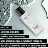 Colorbar Nail Polish Remover, 110ml | Nourishes nail | Acetone free | Infused with Vitamin B-5 | Gentle Nail Paint Remover