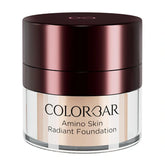 Colorbar Amino Skin Radiant Cream Foundation (Rose Mild 004, 15g) | Smooth and Satin finish | High-coverage | Suitable for all skin types