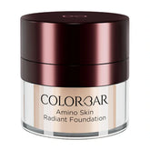 Colorbar Amino Skin Radiant Cream Foundation (Rose Mild 004, 15g) | Smooth and Satin finish | High-coverage | Suitable for all skin types