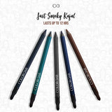 Colorbar Just Smoky Kajal Just Electra (Blue), 1.2g Matte Finish | 3 in 1 Kajal, eyeliner & eyeshadow | Lasts upto 12 hours | Soft & Velvety Texture | Waterproof & Smudgeproof, Pencil