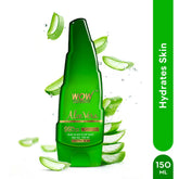 WOW Skin Science Aloe Vera Gel for Face, Skin and Hair -For Both Men and Women (130ml)