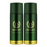 dnvr80 - Denver Hamilton Deodorant For Men (165ml) (Pack of 2) - Looknstyle