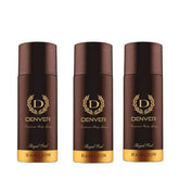 dnvr89 - Denver Royal Oud Deodorant Body Spray 165ML Each Combo Deodorant Spray - For Men & Women (495 ml, Pack of 3) - Looknstyle