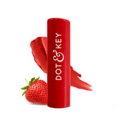 Dot & Key Barrier Repair Hydrating Lip Balm SPF 50+ PA+++, Strawberry Red 4.5 g - Deals999