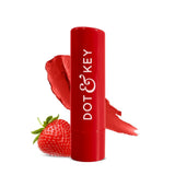Dot & Key Barrier Repair Hydrating Lip Balm SPF 50+ PA+++, Strawberry Red 4.5 g - Deals999
