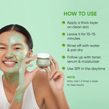 dtkgclmsk - Dot & Key Skin Care Pollution + Acne Defense Green Clay Mask (85gm) - Looknstyle
