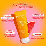 DOT & KEY Vitamin C + E Super Bright Gel Face Wash For Glowing And Brightening Skin | All Skin Types|With Triple Vitamin C| Face Wash For Women & Men|100 Ml