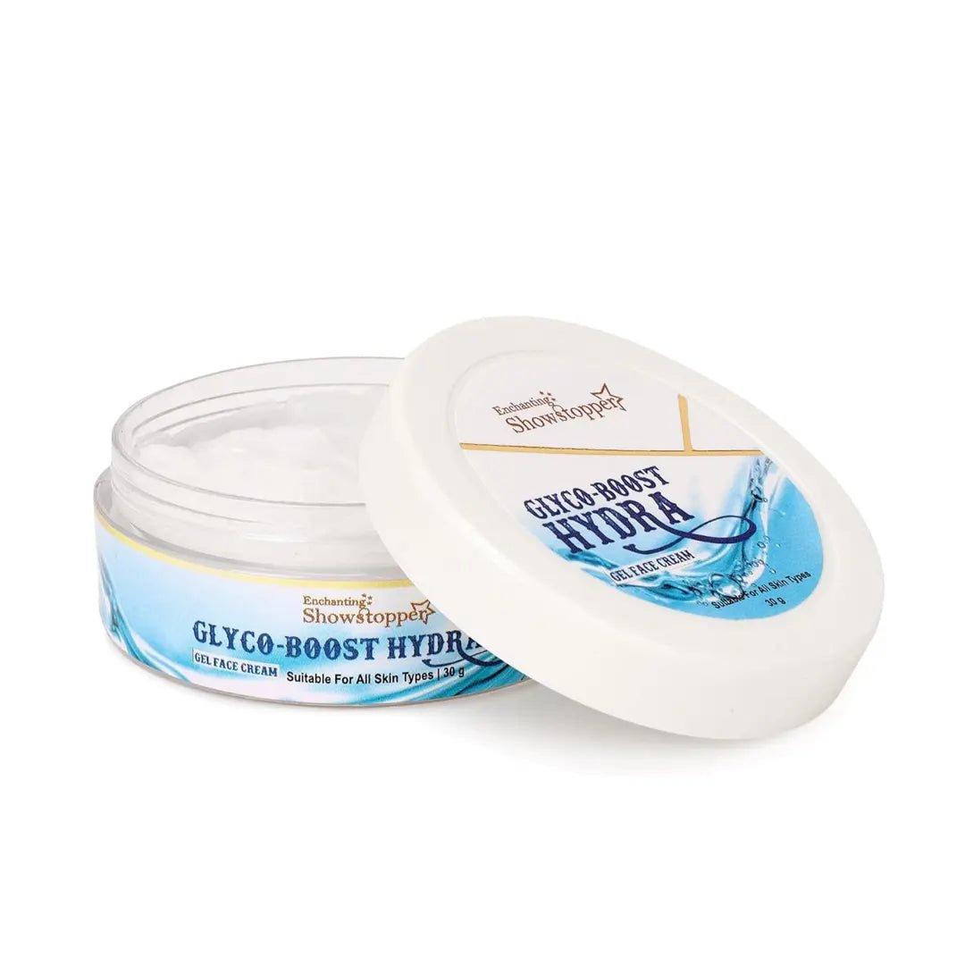 SHOWSTOPPERGHYDRAGELFACECREAM - Enchanting Showstopper Glyco - Boost Hydra Gel Face Cream with Squalane, Hyaluronic Acid & Niacinamide – Lightweight Hydrating for long lasting Moisture... - Looknstyle